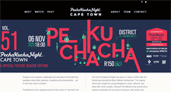 Desktop Screenshot of pechakucha-capetown.com